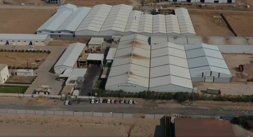 Terrapack Inside view